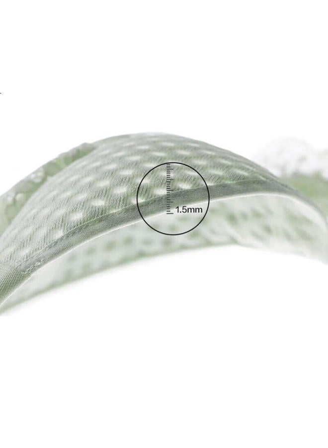 Aimer Breathable Honeycomb Cup Push-Up Lace Bra Am119401 White C80 - Image 2