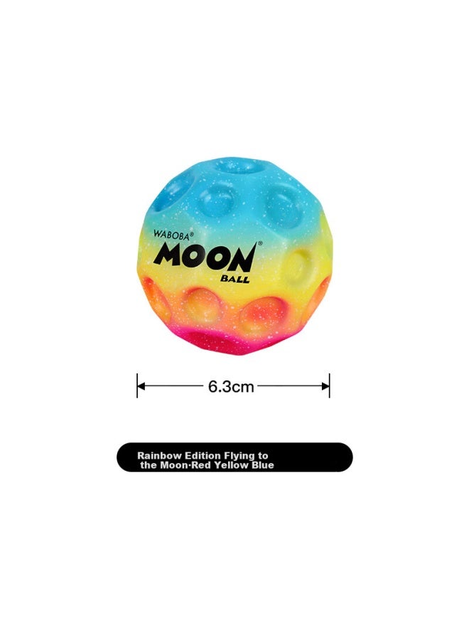 Waboba Anti-gravity Moon Ball, High Moon Ball, Elastic Ball, Children's Outdoor Bouncy Ball, Stress Relief Toy Ball - Image 3