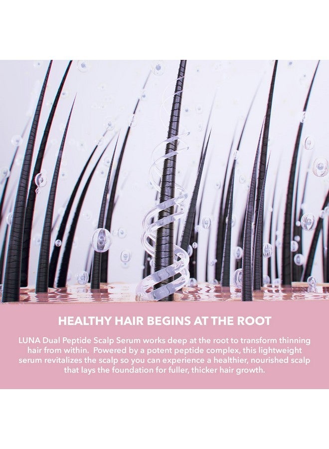 فوريو سيروم فوريو لونا ثنائي الببتيد لفروة الرأس - لنمو الشعر وعلاج فروة الرأس بخلاصة السيكا والرجلة - سيروم للشعر لنمو الشعر وتكثيفه وعلاج تساقطه - 2 أونصة سائلة - Image 3