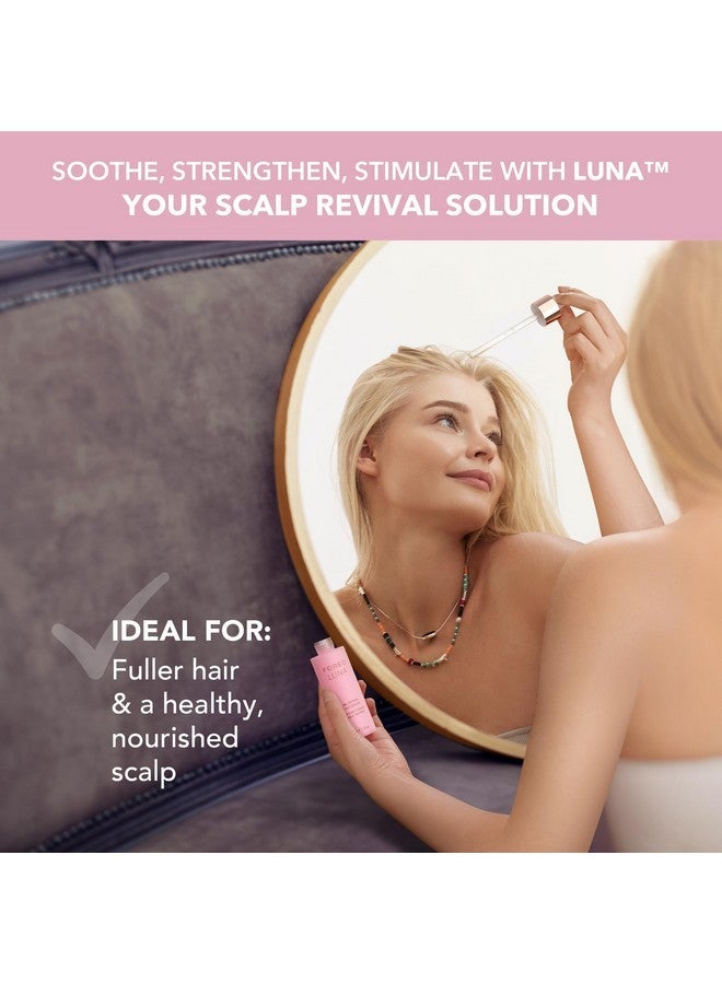 فوريو سيروم فوريو لونا ثنائي الببتيد لفروة الرأس - لنمو الشعر وعلاج فروة الرأس بخلاصة السيكا والرجلة - سيروم للشعر لنمو الشعر وتكثيفه وعلاج تساقطه - 2 أونصة سائلة - Image 2