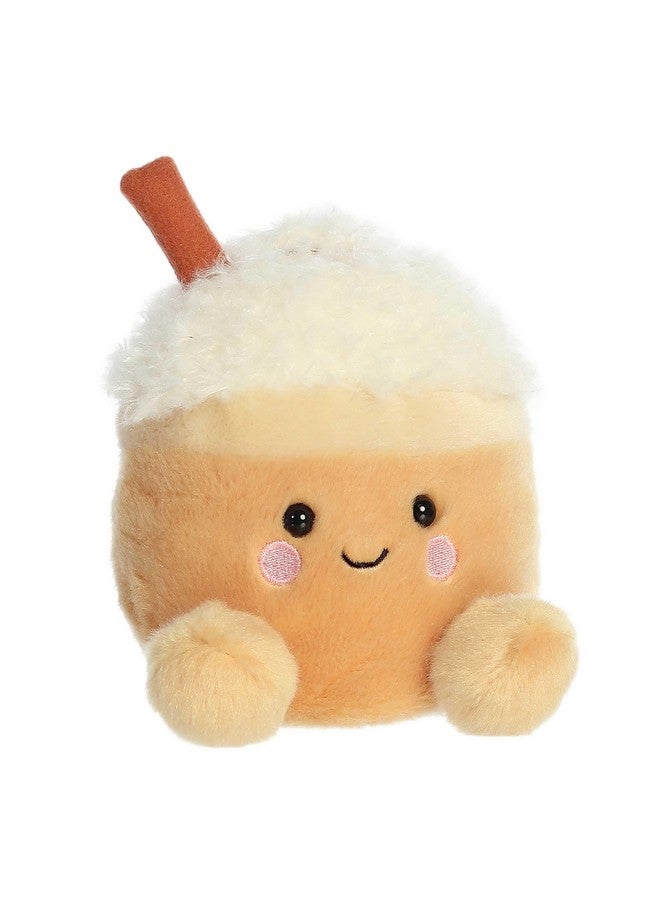 Aurora® Festive Palm Pals™ Speckle Pumpkin Spice Latte™ Stuffed Animal - Pocket-Sized Play - Collectable Fun - Brown 5 Inches - Image 2