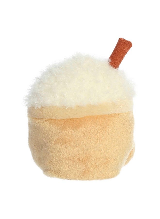 Aurora® Festive Palm Pals™ Speckle Pumpkin Spice Latte™ Stuffed Animal - Pocket-Sized Play - Collectable Fun - Brown 5 Inches - Image 4