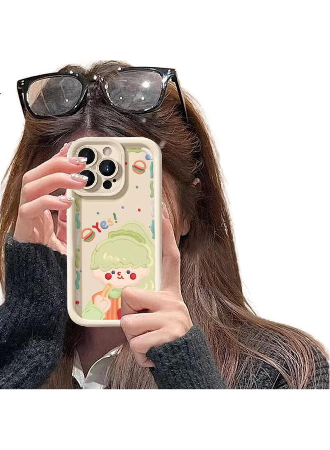 Sehan Shihan Compatible With Apple 16 Plus Phone Case, Iphone 16 Plus Protective Cover With Lanyard, Full Protection Shockproof Skin-Friendly Soft Case, Creative Cartoon Cute Women'S Style, Full Lens Protection Case - Image 2