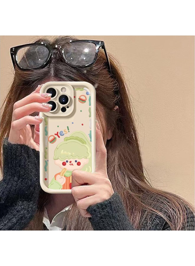 Sehan Shihan Compatible With Apple 16 Plus Phone Case, Iphone 16 Plus Protective Cover With Lanyard, Full Protection Shockproof Skin-friendly Soft Case, Creative Cartoon Cute Women's Style, Full Lens Protection Case - Image 2