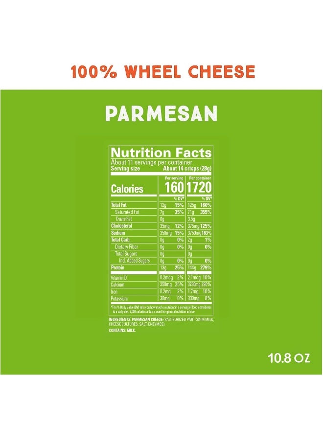 Whisps Parmesan Cheese Crisps - High Protein Snack - Image 2