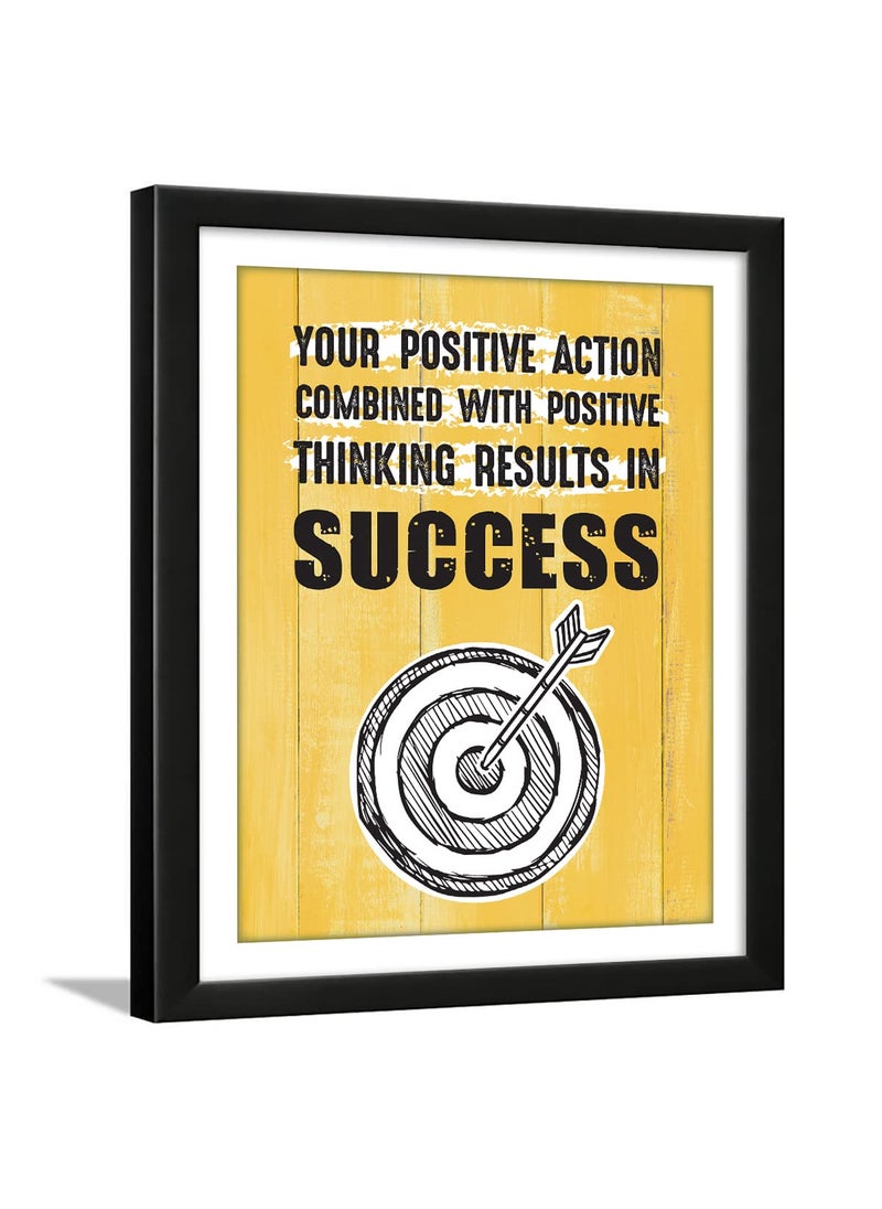 Chaka Chaundh Chaka Chaundh Positive Quotes Frames Success Quotes Wall Frame for Office Positive Quotes Wall Posters for Student Study Room 136 X 106 Inches 