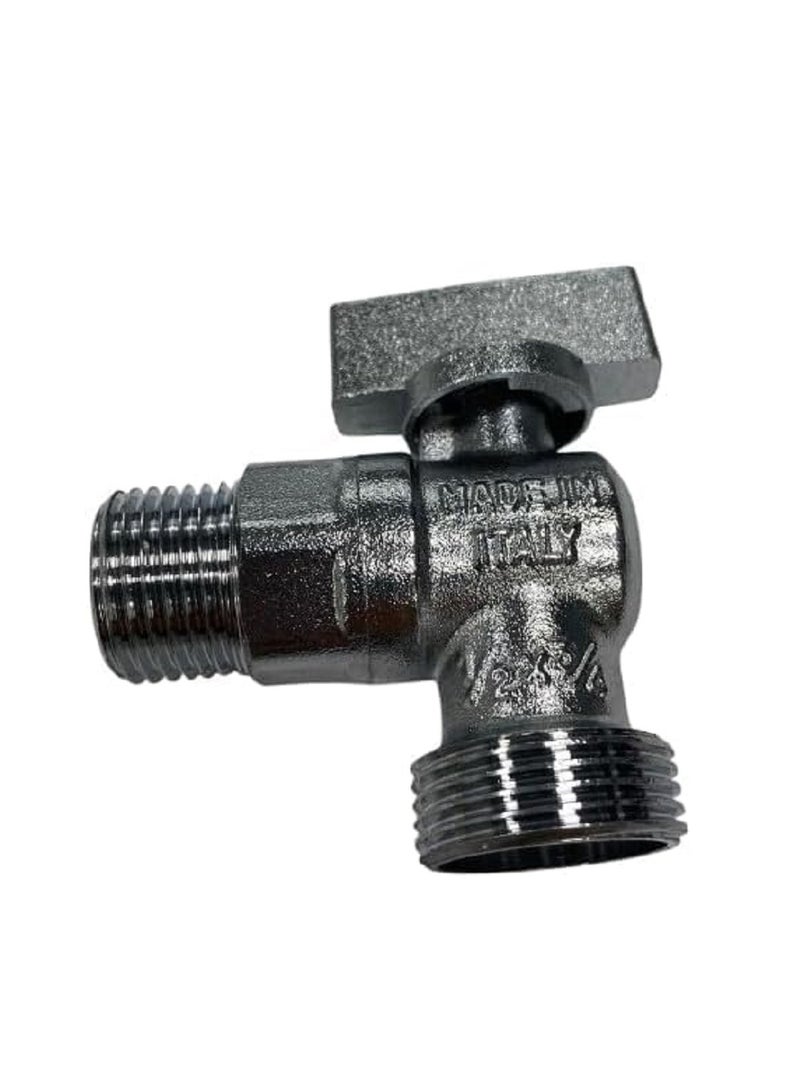 Angle valve, elegant and durable design, ensures proper and precise water flow, size (1/2*3/4) - Image 2