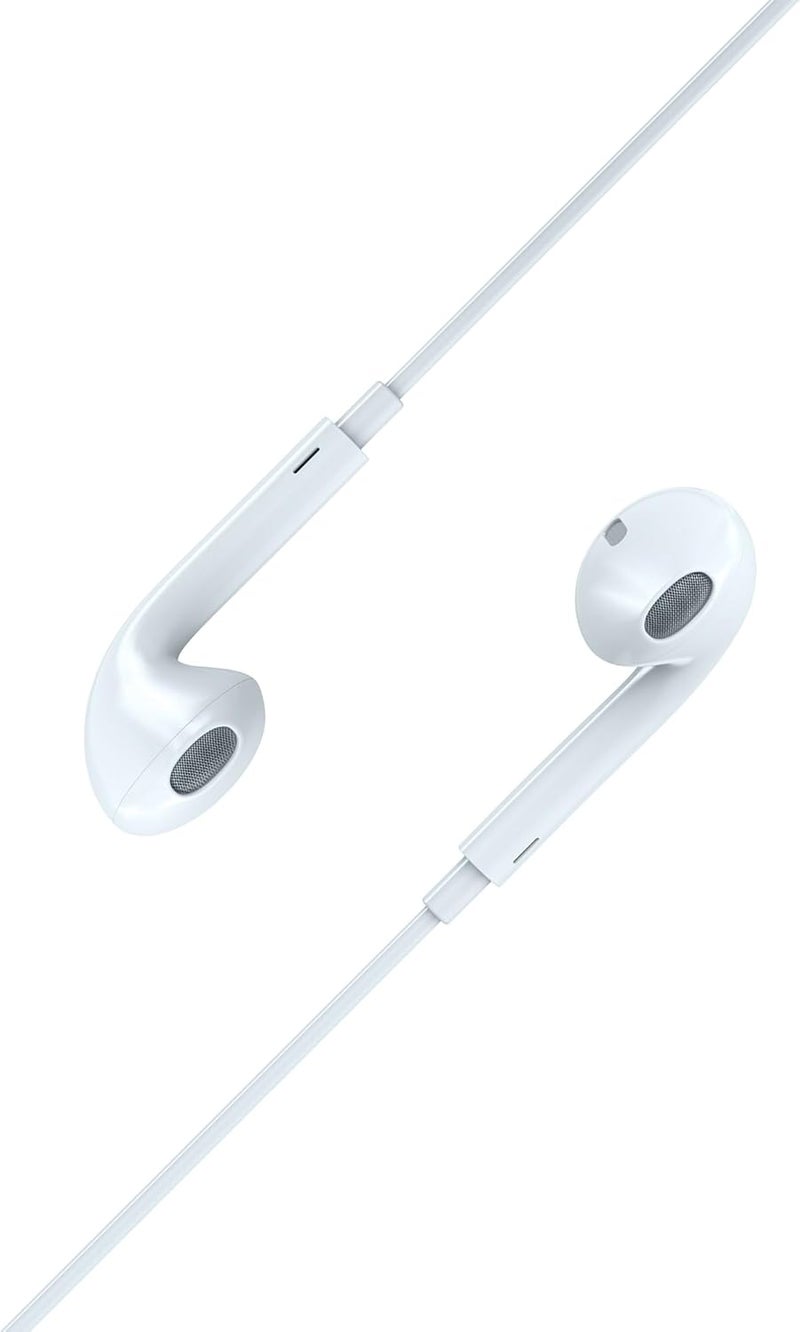 TOTULIFE PURE Series Lightning Stereo Earphone - White - Image 4