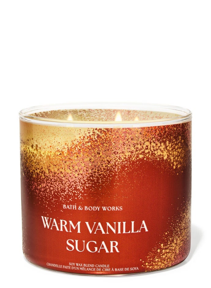 Warm Vanilla Sugar 3-Wick Candle 411g