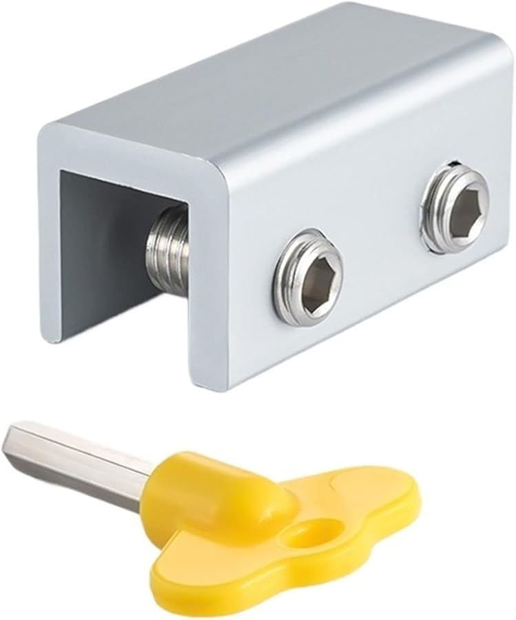 Type 3 Adjustable Window Lock Stopper Safety for Kids Pets Anti Theft Sliding Door Hardware - Image 2