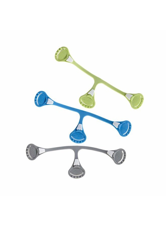 SNAPPI Boy's Cloth Diaper Fasteners, Pack of 3 - Image 1