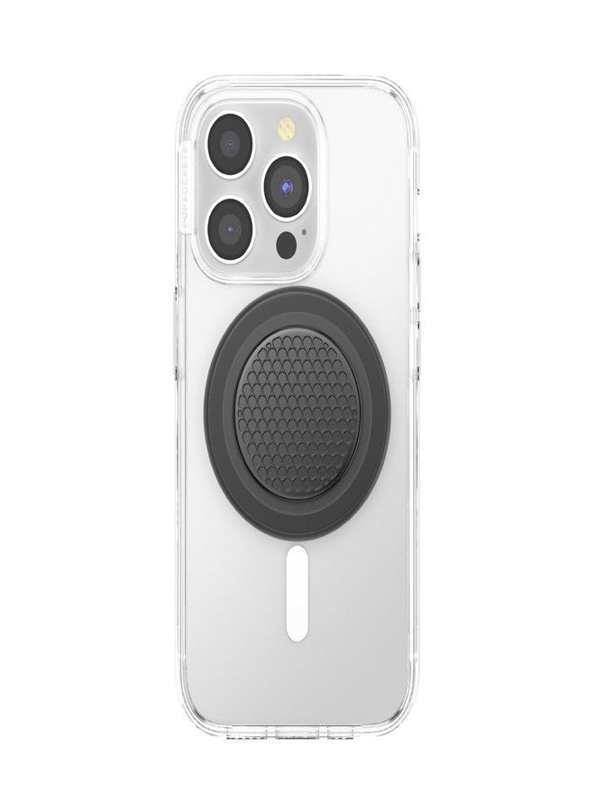 PopSockets Phone Grip for MagSafe with Kickstand, Magnetic Stand, Swappable Top, Secure Hold for iPhone MagSafe Cases, Phone & Tablet Grip - Aluminum Speakerbox - Image 3