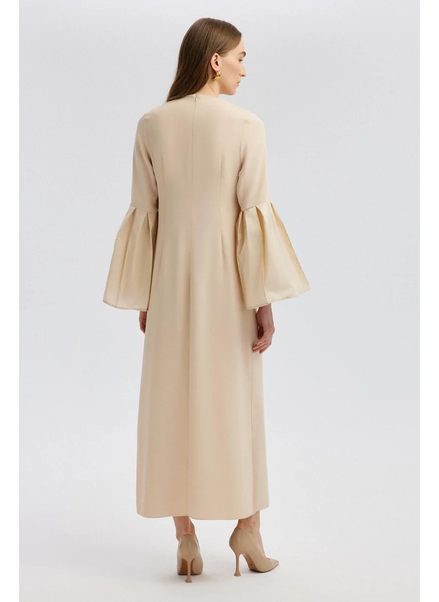 تاتشي Taffeta Sleeve Detail Dress