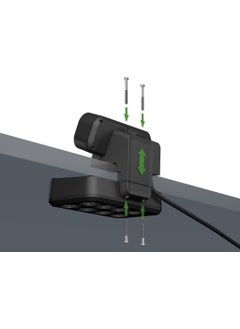 Brennenstuhl Brennensthul Estilo Duplex Series 9 Socket Typ-C and USB 19.500 Ampere Current Protected Tabletop Socket with 2 Meter Cable  - Image 2