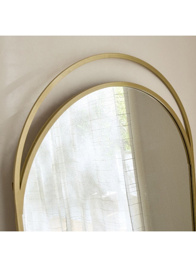 Home Box مرآة كبيرة جداً بزاوية ذهبية - 100x200 سم - Image 3