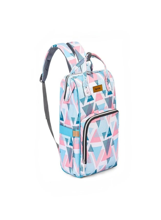 Laee cute Printed Diaper Bag for Mothers for Travel, Maternity Bag for Newborn Baby, Mother Travelling Bag, Multiple Pocket Water Resistant Baby Bag (Multicolor) - Image 2