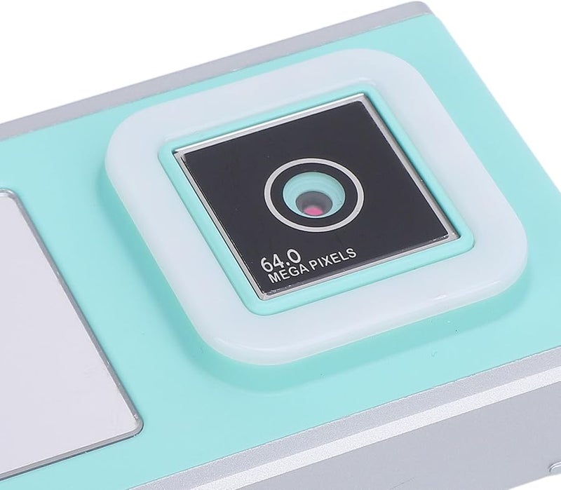 كاميرا رقمية خضراء 48 ميجابكسل أمامية وخلفية مع تركيز آلي ذكي شاشة IPS 2.4 بوصة إضاءة تعبئة عمر بطارية طويل للسفر ولصور السيلفي - Image 4