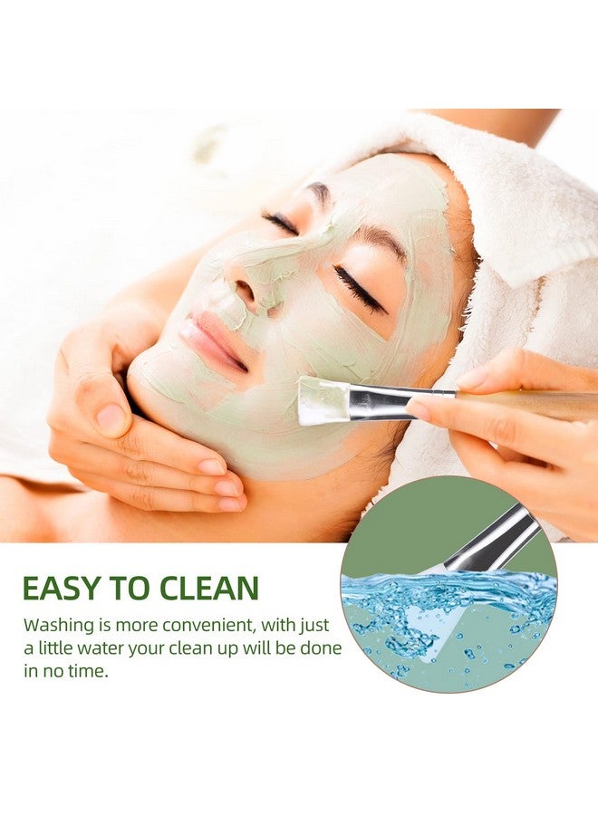 JPNK New Facial Mask Bowl Set, New DIY 6Pack DIY Clay Mask Mixing Kit (Brown) - Image 4