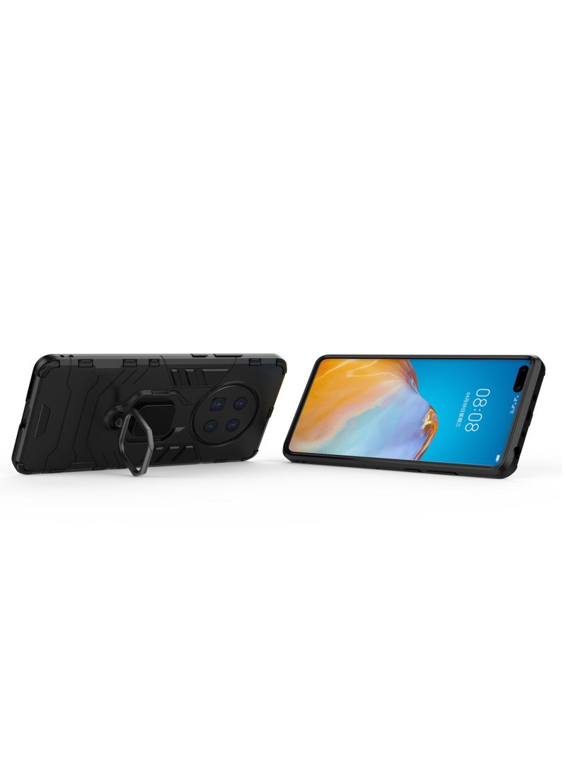 Black Protective Cover With Ring Bracket For Huawei - Image 3
