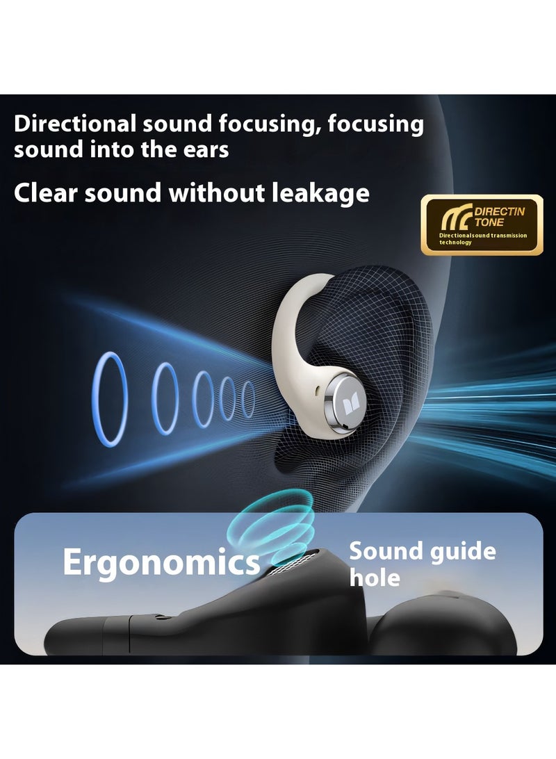 Monster Monster Open Ear AC336 Headphones, Bluetooth 5.3 Wireless Earphones, Stereo Sound, Super Long Playback, Clear Calls, Stylish Swivel Box with Lanyard, Sweat-Proof Open Ear Wireless Earbuds - Image 3