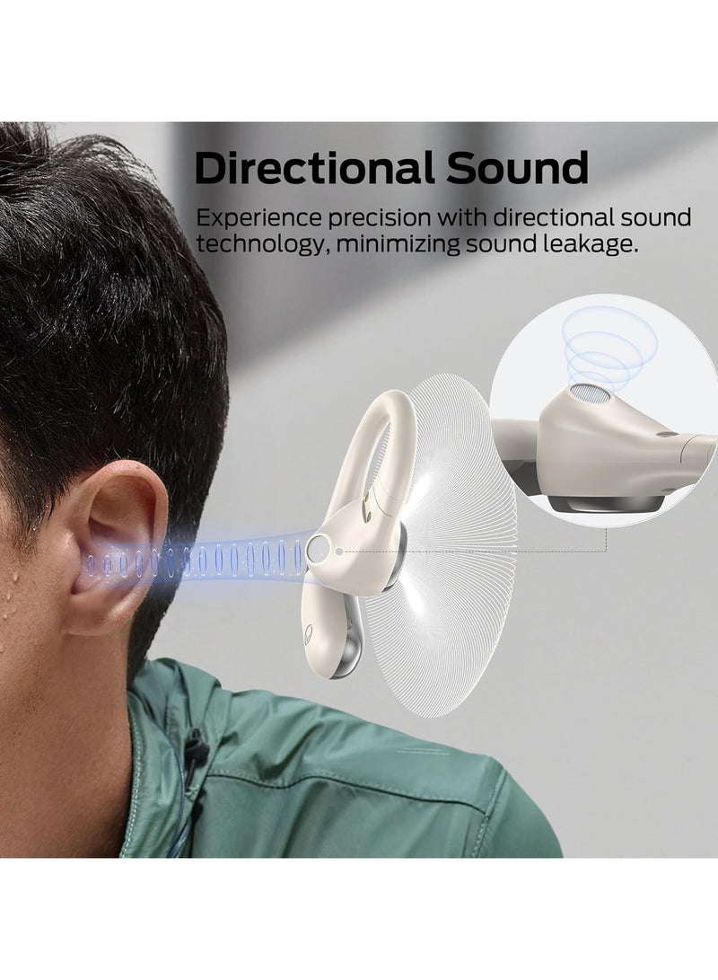 Monster Open Ear AC336 Wireless Earbuds | Bluetooth 5.3, Open-Ear Design, Stereo Sound, 10H Playtime, IPX7 Waterproof, Secure Ear Hooks for Sports & Outdoor Use - Image 3
