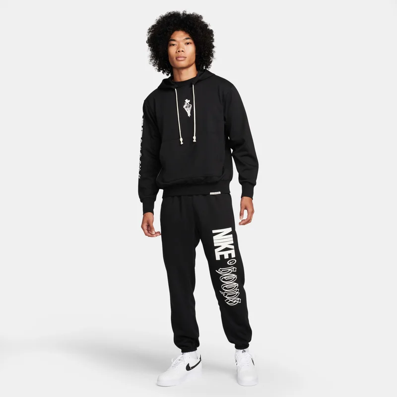 Nike Black Men's Standard Issue Dri-FIT Hoodie for Men | Best Price UAE