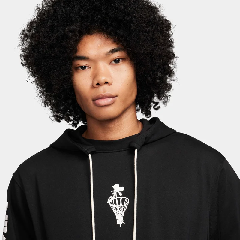 Nike Black Men's Standard Issue Dri-FIT Hoodie for Men | Best Price UAE