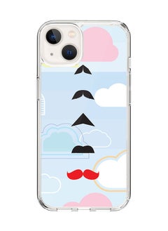 Classic Clear Case for Apple iPhone 14 Hybrid Soft Case Flexible Edges Anti Drop TPU PC Gel Thin Transparent Cover [ Designed for Apple iPhone 14 ] - Another Level Of Tash Full Print