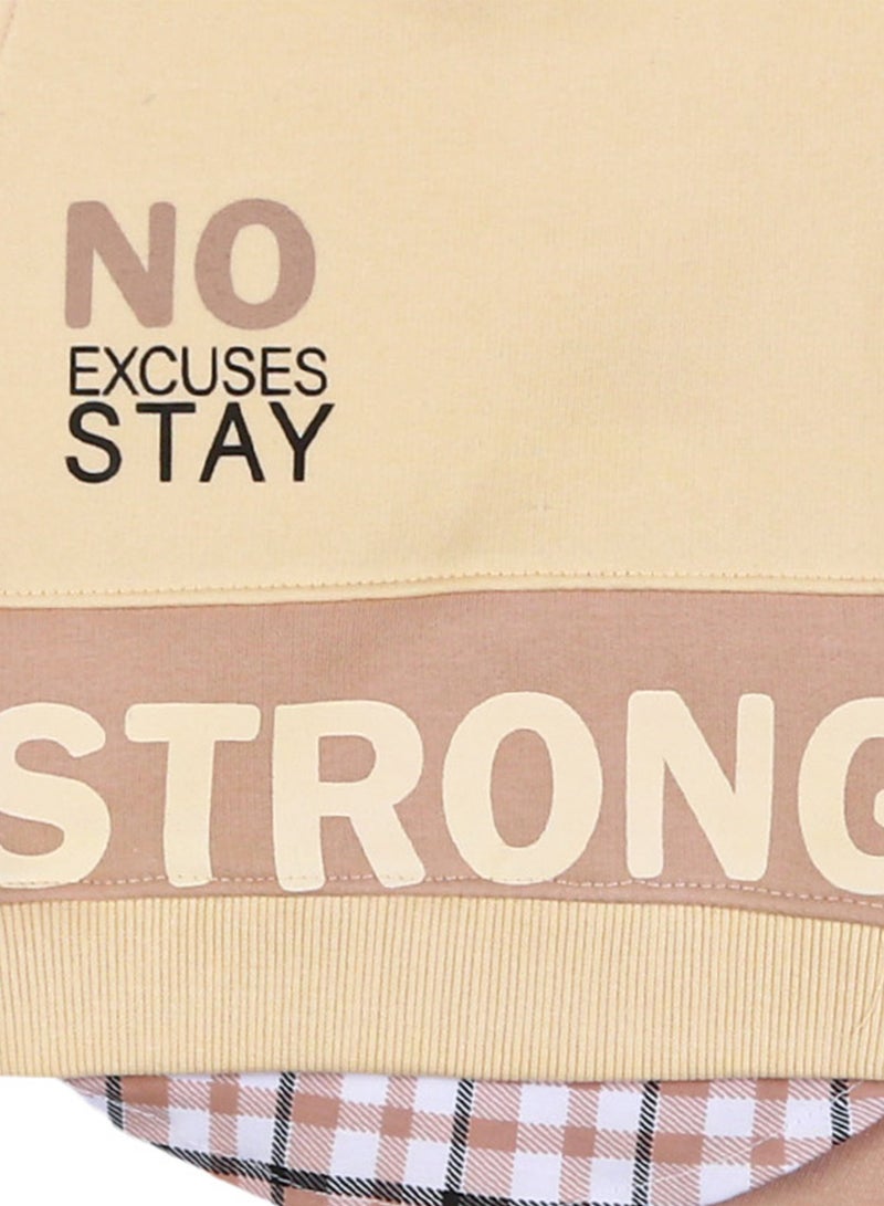 زيركون بيجامة شتوي لحديثي الولادة - 1255 - Image 2