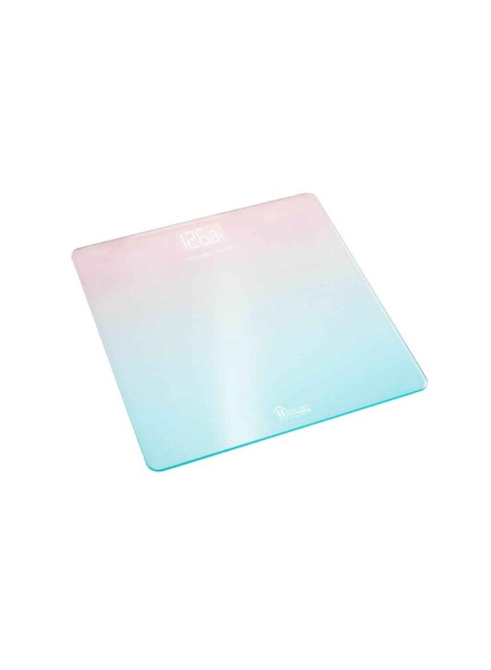 Home Pro Digital Bathroom Scale 26x26cm Pink - Image 1
