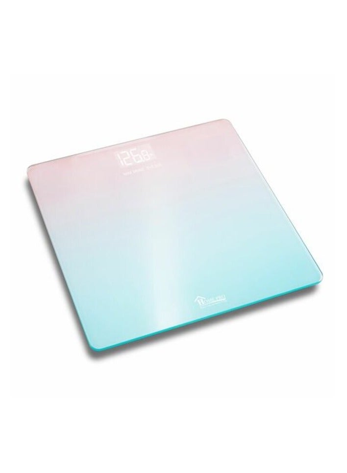 Home Pro Digital Bathroom Scale 26x26cm Pink - Image 2