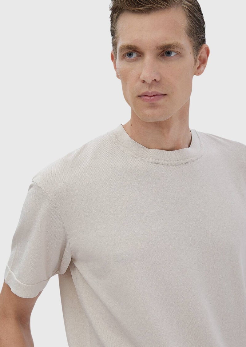 RAMSEY Beige Knitwear - Image 4