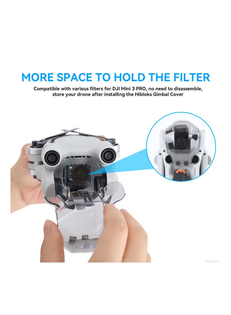 SYOSI Propellers Holder Guard Prop Blade Stabilizer Compatible with DJI Mini 3 Pro & Gimbal Cover Lens Protector Hood for DJI Mini 3 Pro Accessories  - Image 3