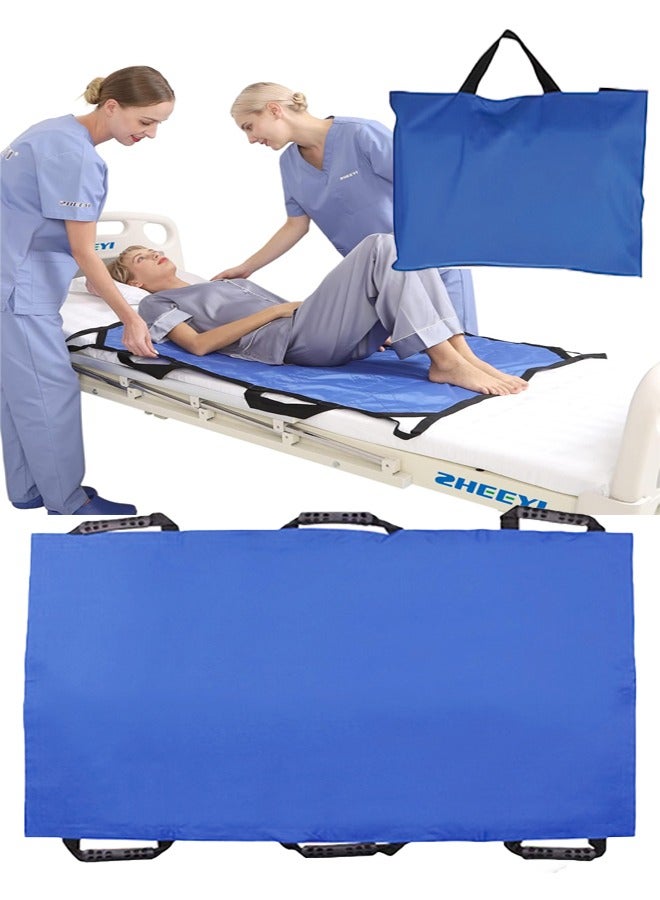 Transfer Pad for bed, Positioning Bed Transfer with Handles, Bed Transfer Aid for Elderly and Disabled, Hospital Sheets Transfer Board Belts, for Turning Lifting Repositioning Washable Underpads ( 27" x 43")