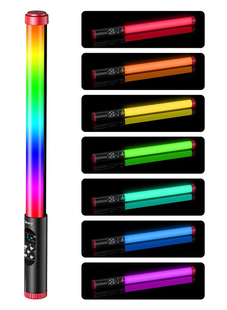 جيه ماري عصا إضاءة LED متعددة الألوان RGB LED للإضاءة الاحترافية للتصوير الفوتوغرافي والفيديو - Image 4