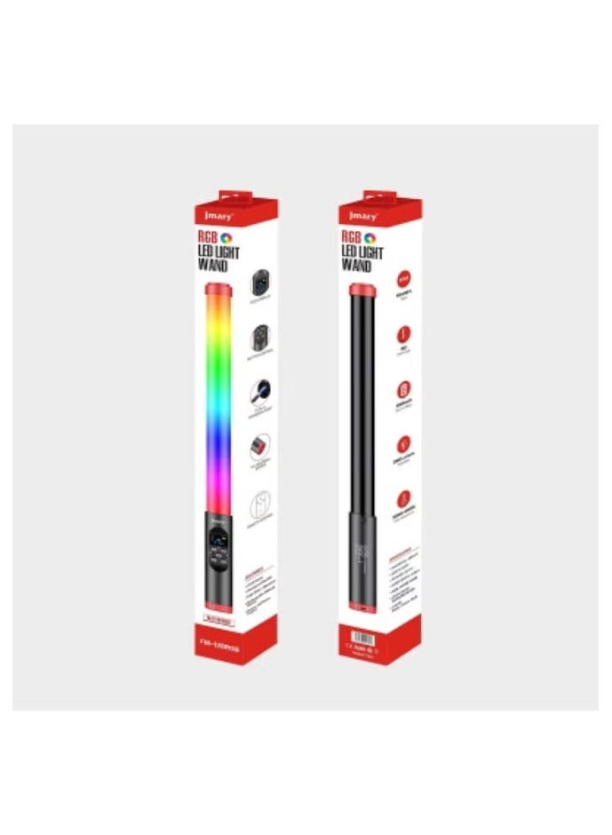 جيه ماري عصا إضاءة LED متعددة الألوان RGB LED للإضاءة الاحترافية للتصوير الفوتوغرافي والفيديو - Image 5