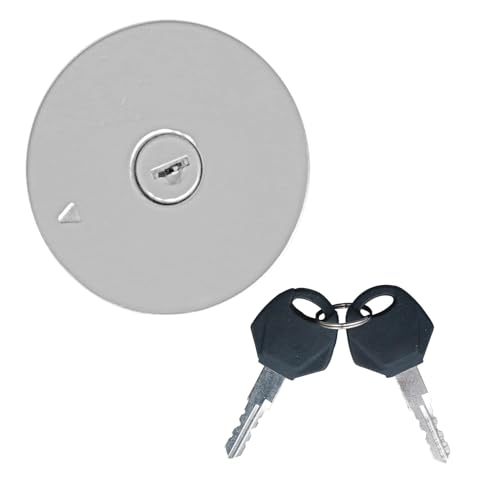 VTRUST Petrol Tank Lock Compatible for Yamaha FZ, FZ-FI & FZ-S V2.0 (2014 Model) | Fuel Tank Cap Lock with Keys | Heavy Duty Alloy Steel | Anti-Theft Secure Fuel Cap | OEM Fit Replacement - Image 2