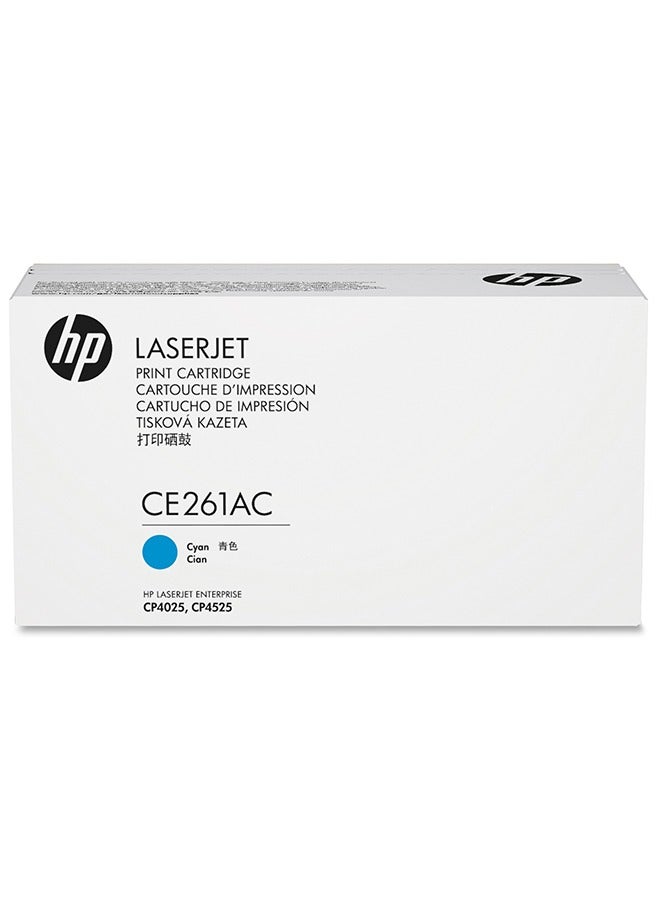 HP خرطوشة حبر ليزر جيت 648 - CE261AC - Image 1