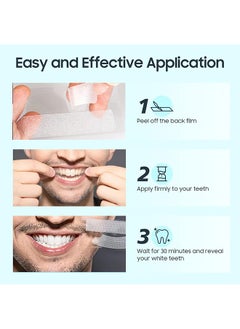 5D White Teeth Whitening Strips, For Reduce Teeth Sensitive, Teeth Whitener Clean Teeth Safely, Effectively Remove Coffee, Tobacco Stains, Professional And Safe White Strips (7 Sets) - pzsku/Z77F33F3E1ABC603E7740Z/45/_/1703470519/bef85ef6-a109-460b-b24f-df970e0b7550