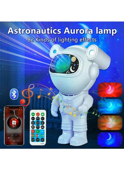 Star Projector Galaxy Night Light A Stylish Astronaut Space Projector and Starry Nebula Ceiling LED Night.