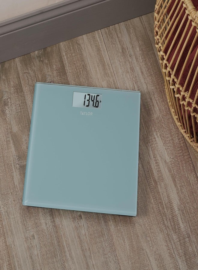 Taylor Digital Bathroom Scale, Bath Scale for Body Weight, Large Readout Display and Instant-on Auto Zero Technology, 400 lb. Capacity, Blue - Image 2