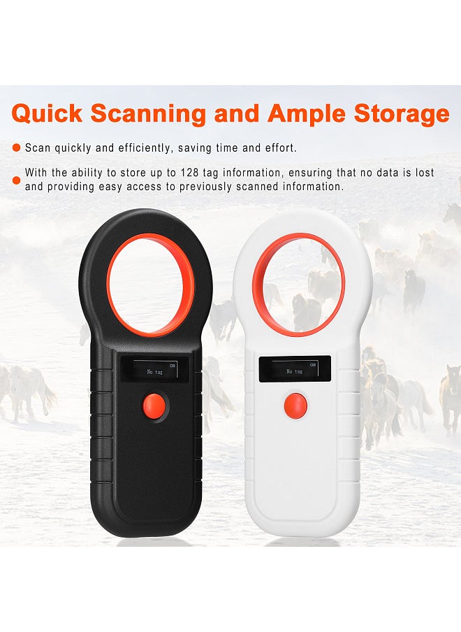 Generic - Pet Microchip Reader Scanner Wireless RFID Handheld Chip Scanner Rechargeable Animal Tags Scanner - Image 1