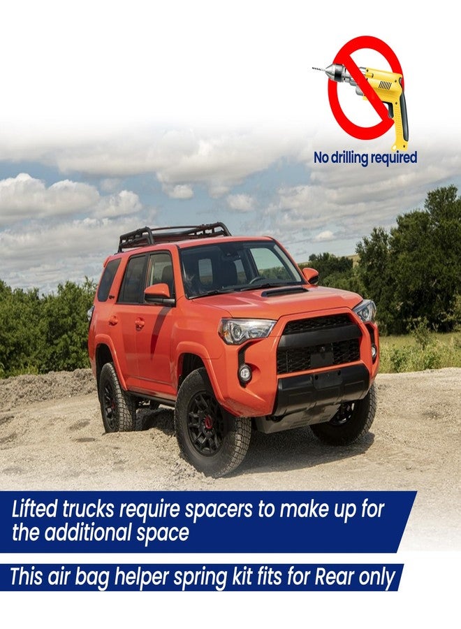 KEIYSHOLCK طقم تعليق هوائي خلفي من KEIYSHOLCK، مناسب لسيارات لكزس GX460 موديلات 2010-2019 وتويوتا 4Runner 4WD موديلات 2010-2023، طقم مساعد زنبركي هوائي خلفي، بديل أصلي لـ Airlift 60804 - Image 5
