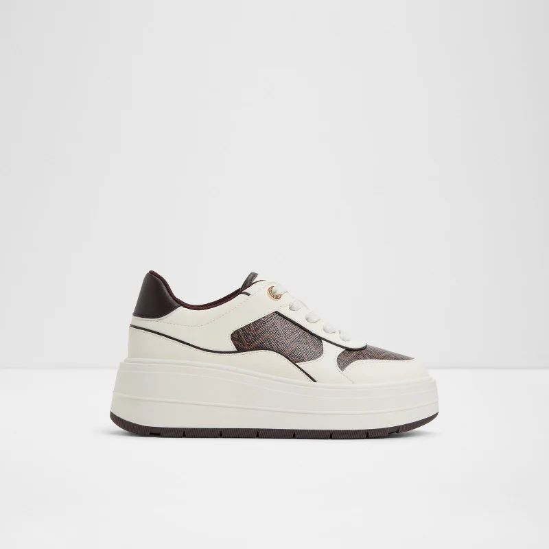 WHALLIAN Monogram Platform Sneakers