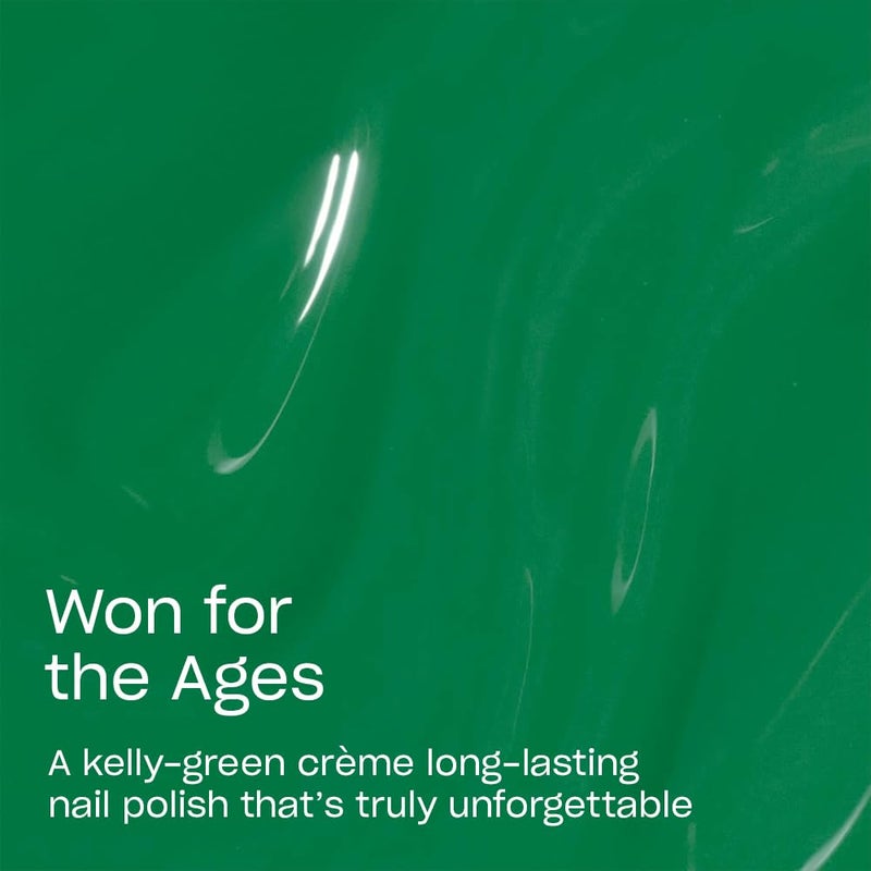OPI Infinite Shine Won for the Ages | Opaque Dark Green CrÃ¨me Long Wear Gel Like Nail Polish | Vegan, Long Lasting, Streak Free - Image 3