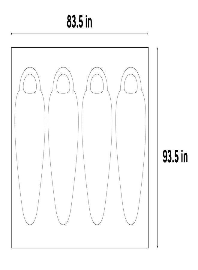 Kelty 4 Person Freestanding Rumpus Tent Footprint for Camping, Car Camping, Festivals and Family - Image 4