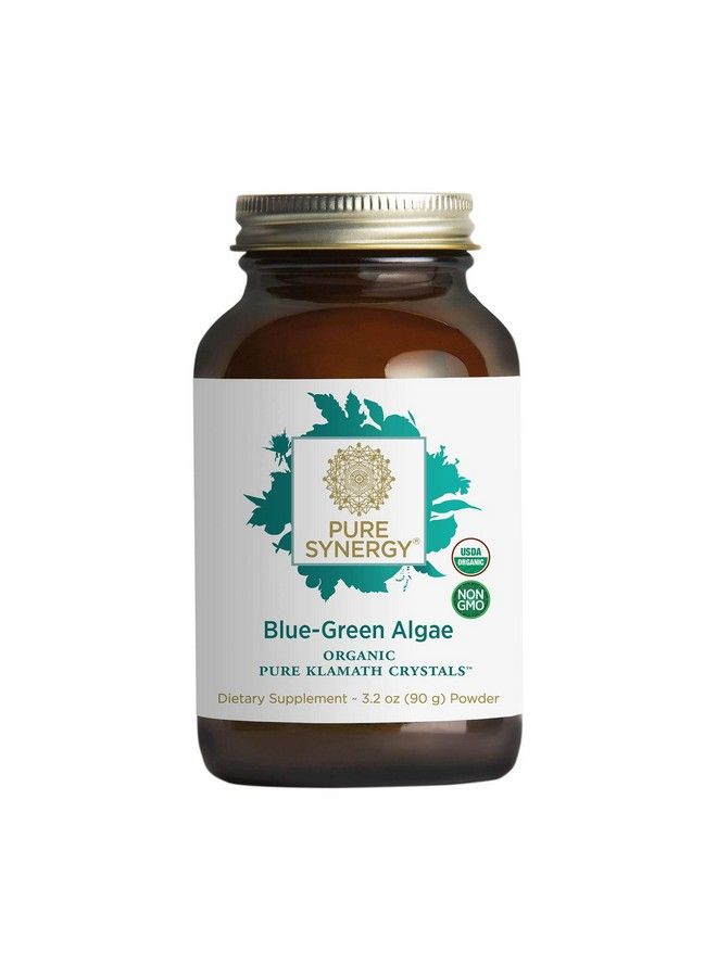 Pure Synergy طحالب زرقاء خضراء؛ مسحوق 3.2 أونصة؛ عضوي من وزارة الزراعة الأمريكية؛ نونجمو؛ نباتي؛ مصدره بحيرة كلايمث العليا في ولاية أوريجون - Image 2