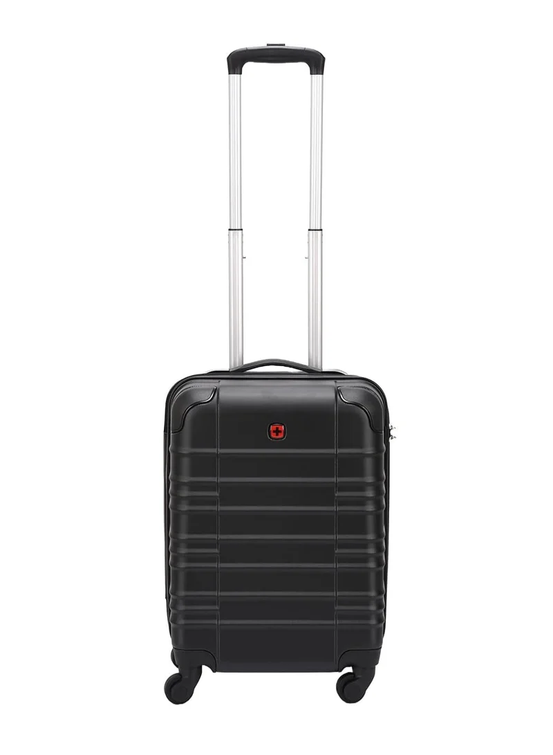 فيجنر طقم حقائب سفر بعجلات صلبة من أمبلار  قطع ++ سم أسود