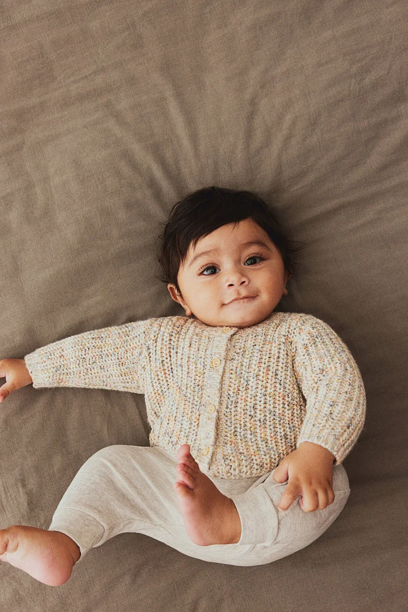 H&M Patent-knit cardigan
