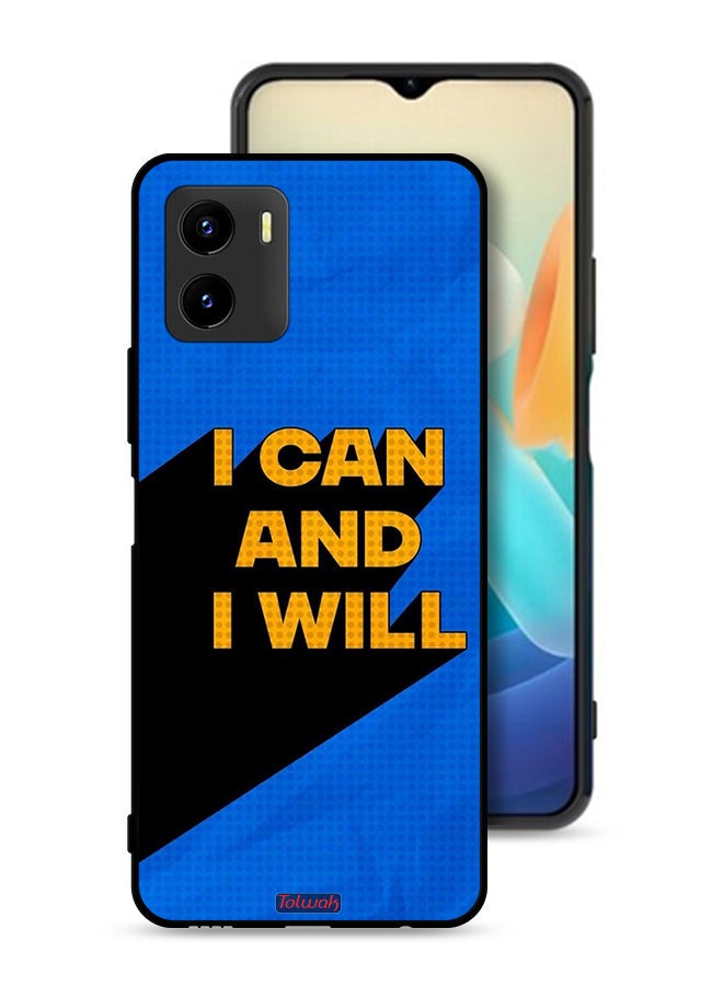Tolwak Vivo Y15s Protective Case Cover I Can And I Will - Image 1